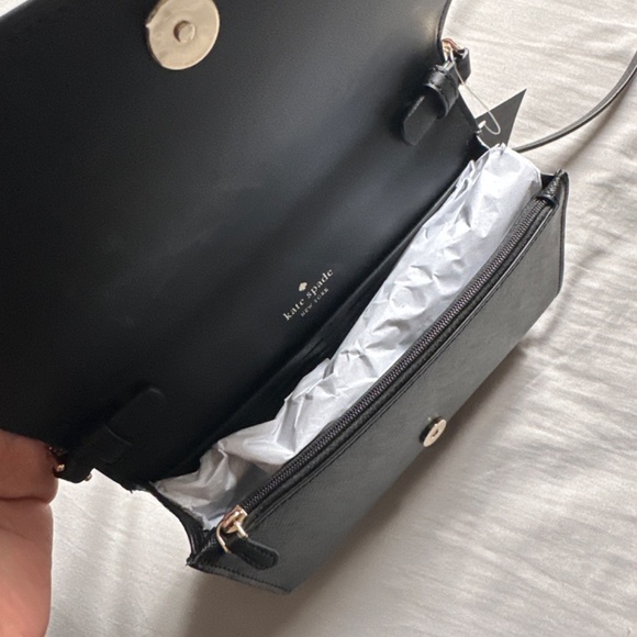 NEW Black Kate Spade purse - Picture 2 of 3